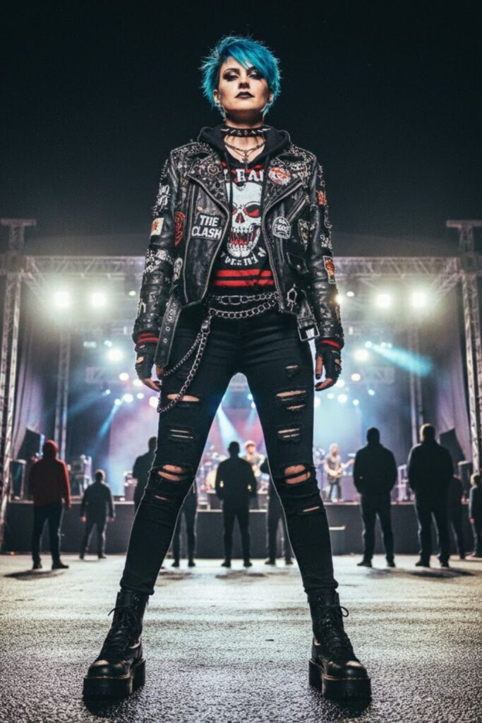 Punk Rebellion: Studs, Patches, and Personality