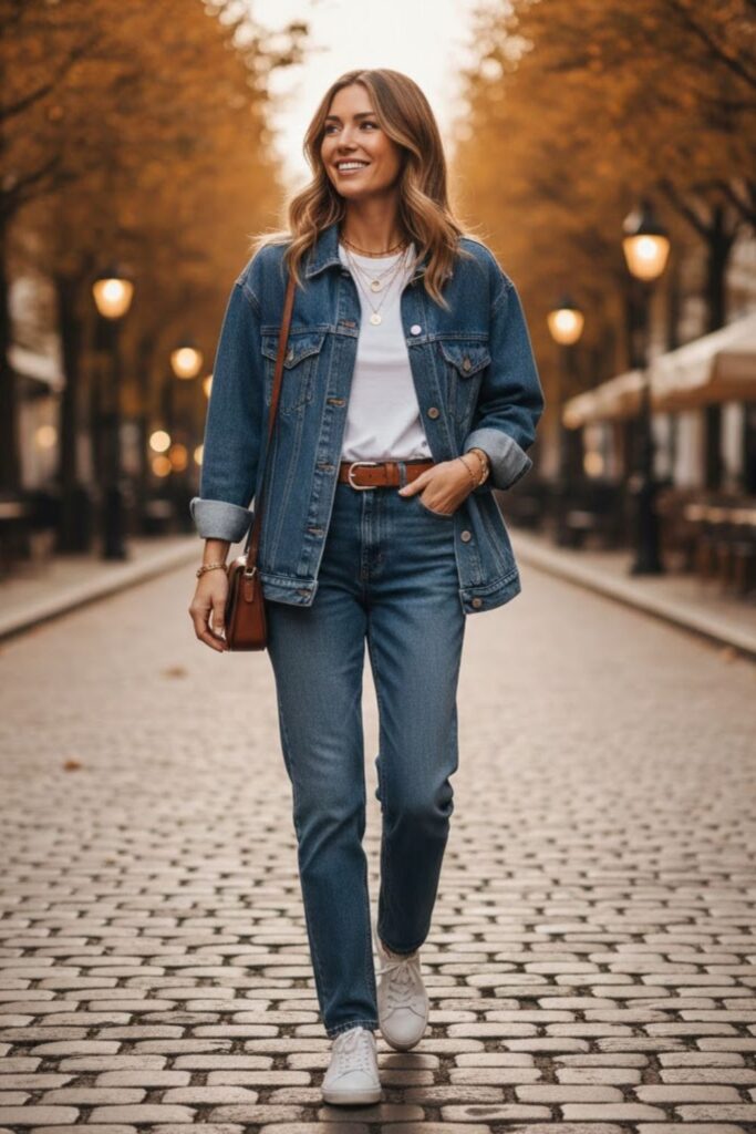 Sneakers with Denim on Denim