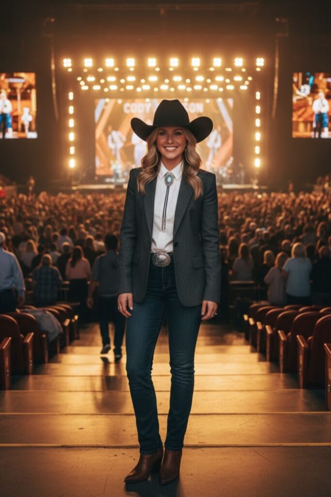 The Modern Western Blazer Outfit