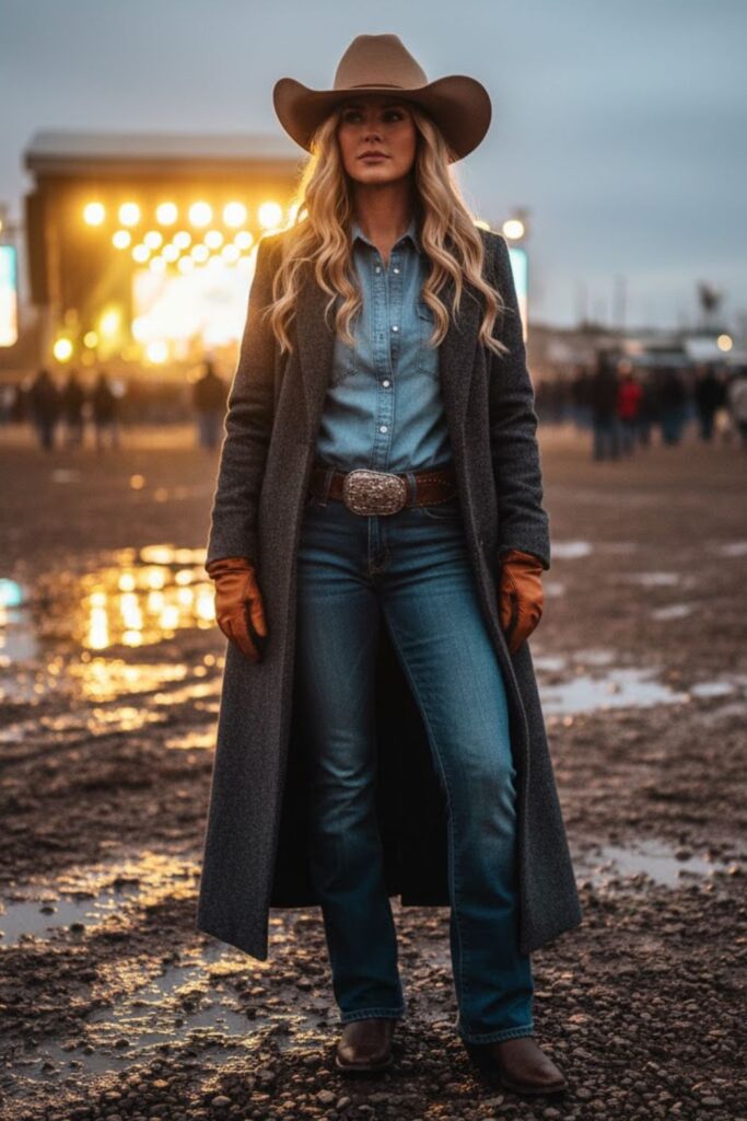 The Rancher’s Wool Coat Outfit