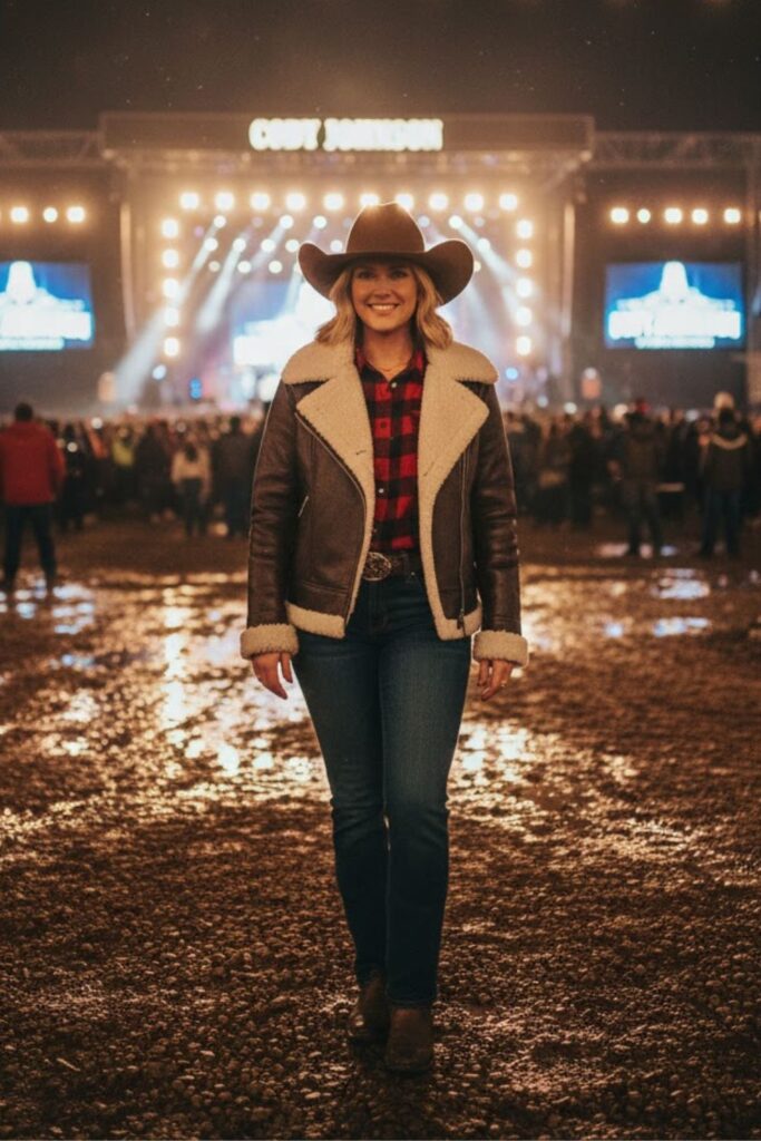 The Shearling-Lined Jacket Outfit