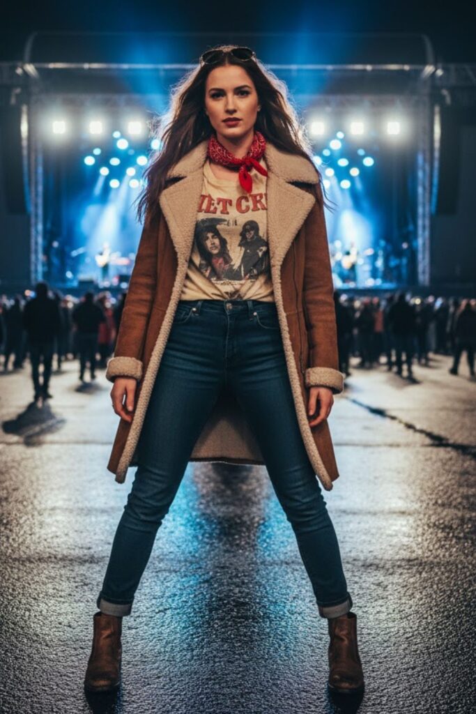 Vintage Rock Vibes: Throwback Cool
