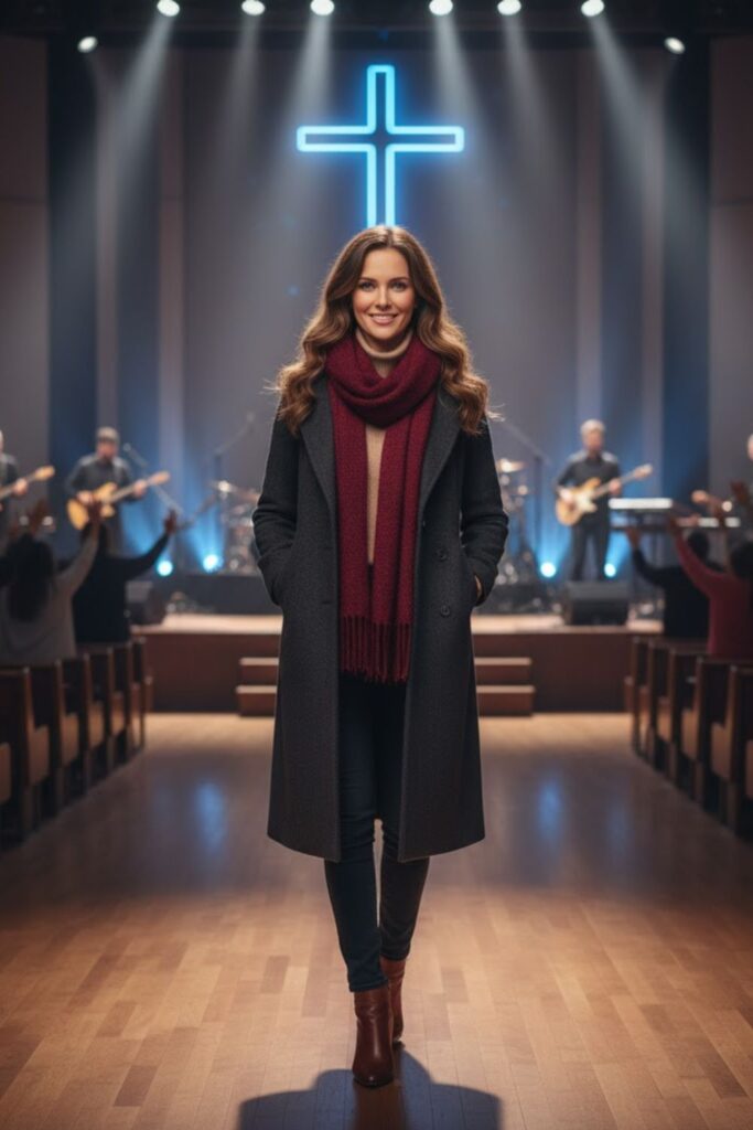 Wool Scarf and Longline Coat