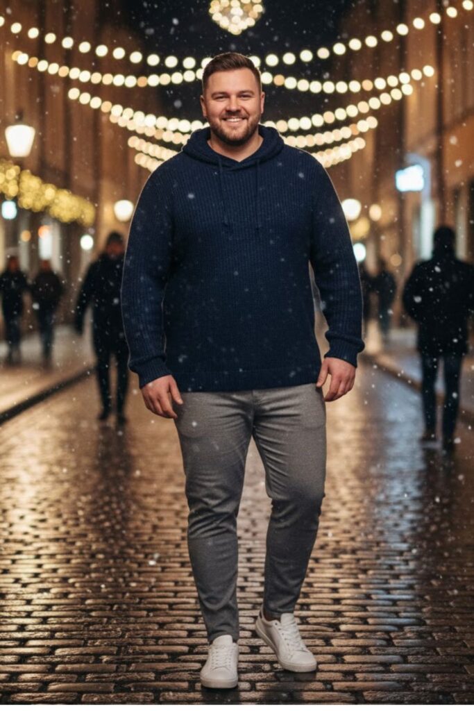 10. Sweater Hoodie with Joggers