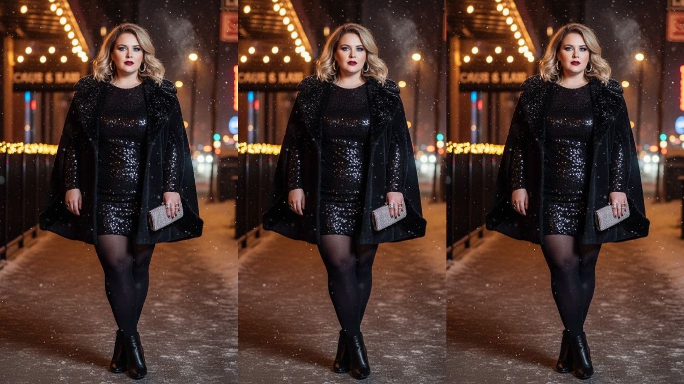 15 Plus Size Winter Club Outfits: Fashion-Forward Looks