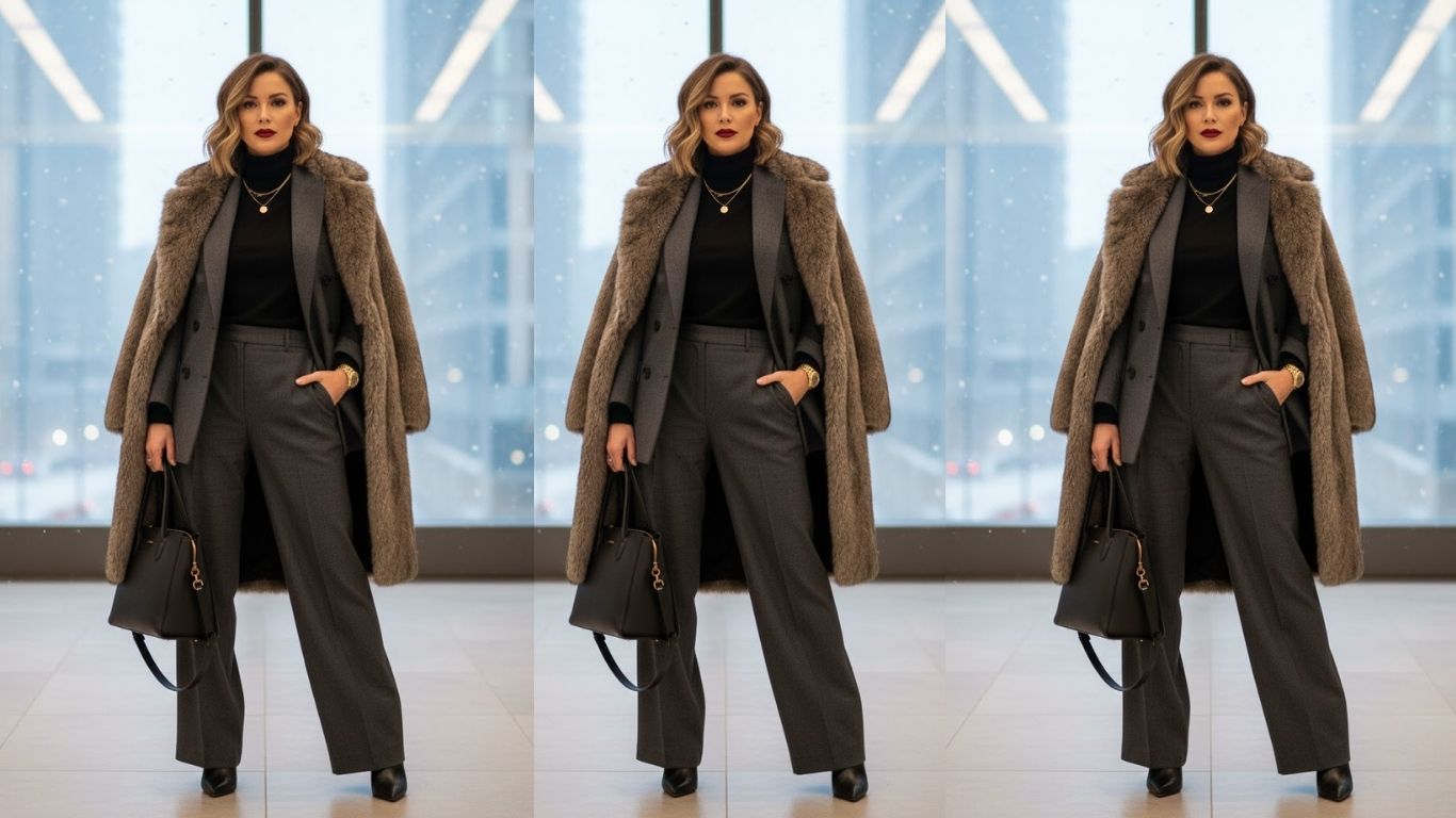 15 Corporate Baddie Outfits For Winter That Look Stylish And Warm