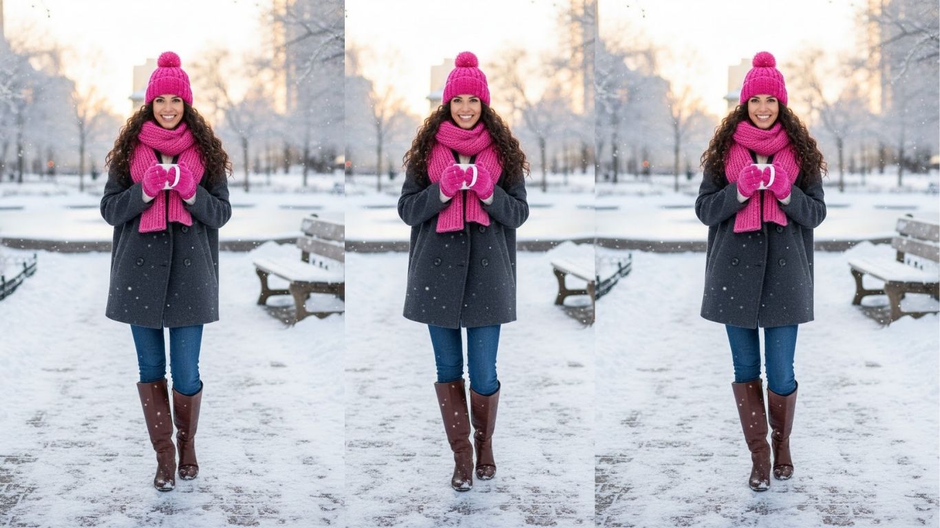 15 Pink Hat Outfit Winter: Cozy, Stylish & Trendy Cold Weather Ideas