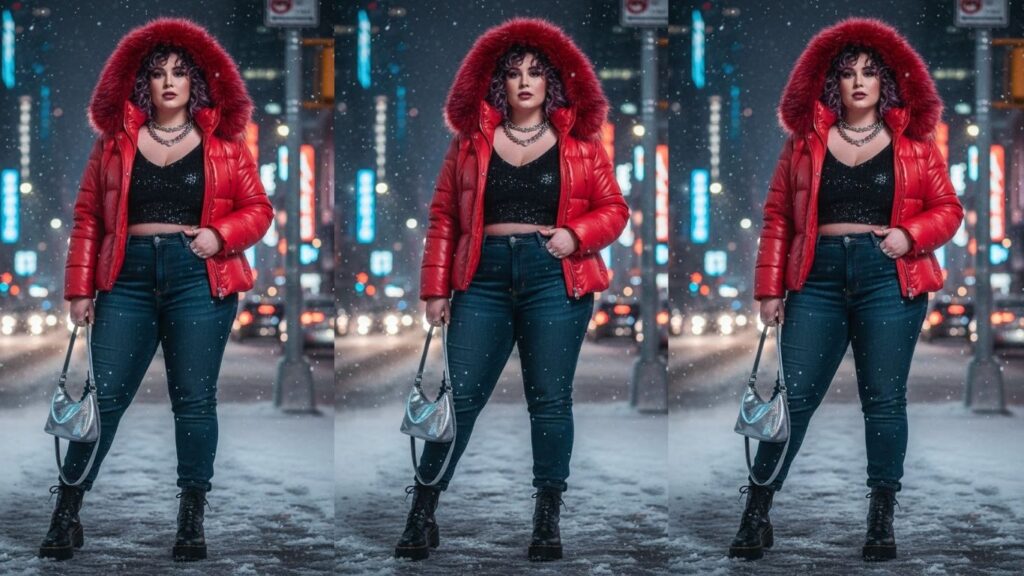 15 Plus Size Baddie Outfits Winter