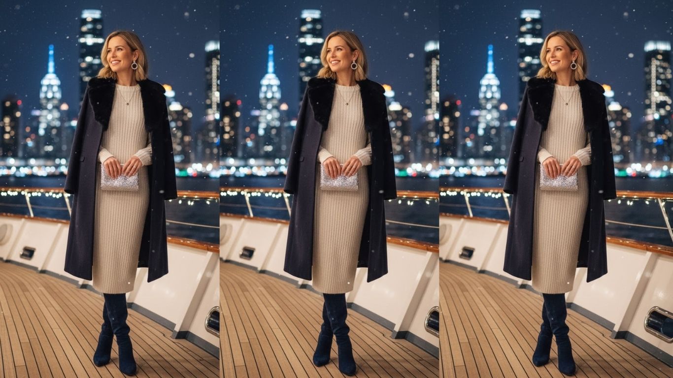 15 Winter Boat Party Outfit Ideas for Chic and Cozy Nights