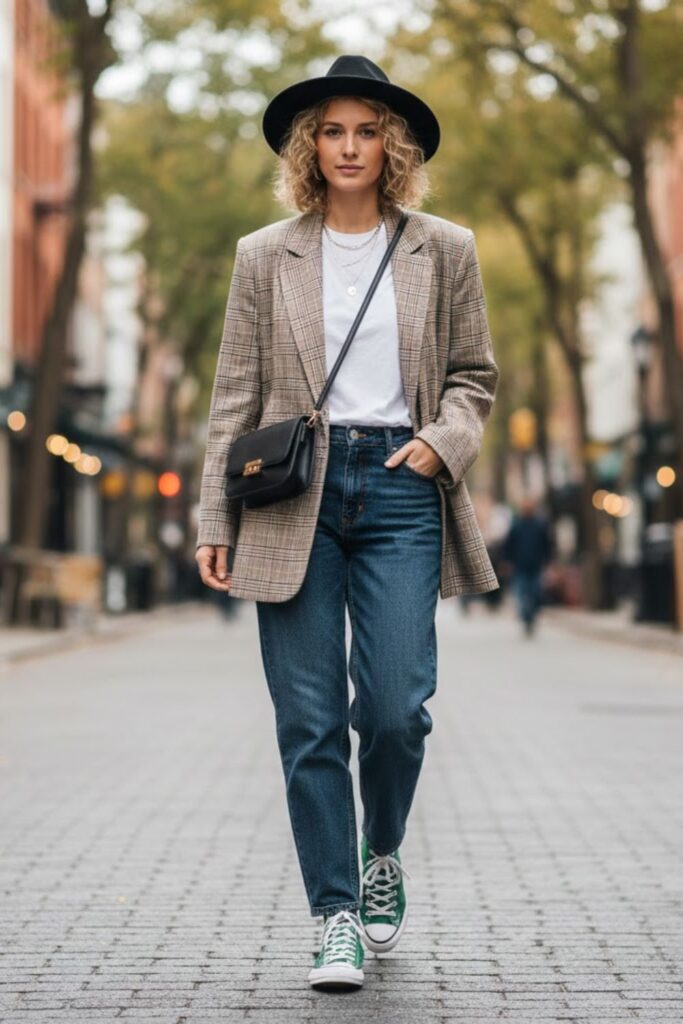 14. Oversized Jacket Ensemble