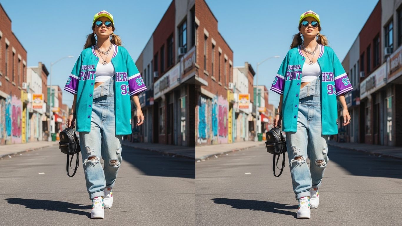 15 90s Jersey Outfit Ideas for Women to Nail Retro Chic Style