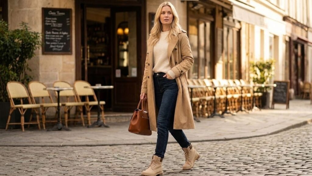 15 Beige Timberland Boots Outfit Ideas