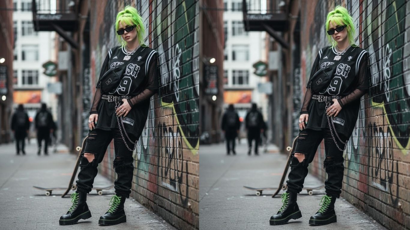 15 Billie Eilish Jersey Outfits Ideas for Bold and Edgy Streetwear