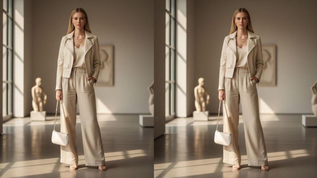 15 Cream Leather Jacket Outfit
