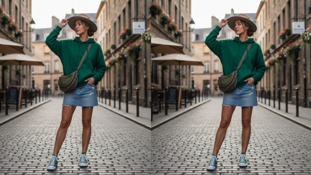 15 Green Converse Outfit