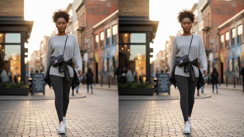 15 Grey Leggings Outfit Ideas