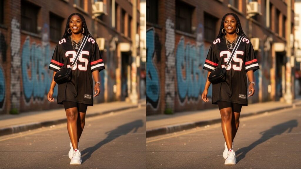15 Jersey Outfit Black Women Ideas
