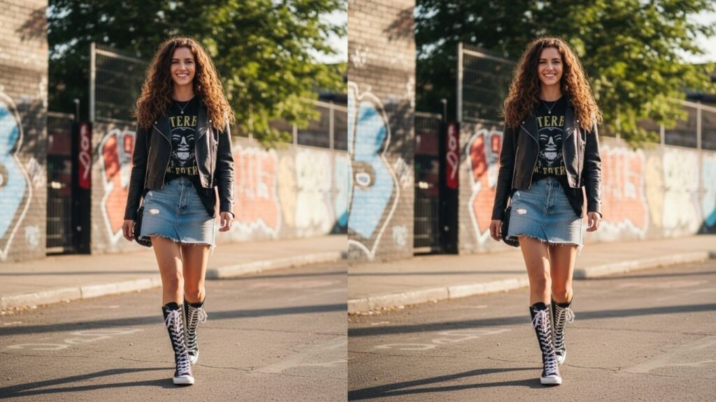 15 Knee High Converse Outfit