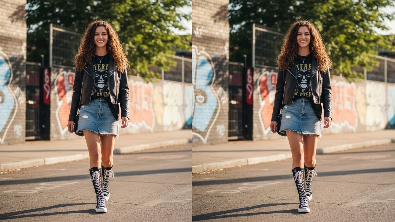 15 Knee High Converse Outfit Ideas for Bold and Stylish Looks