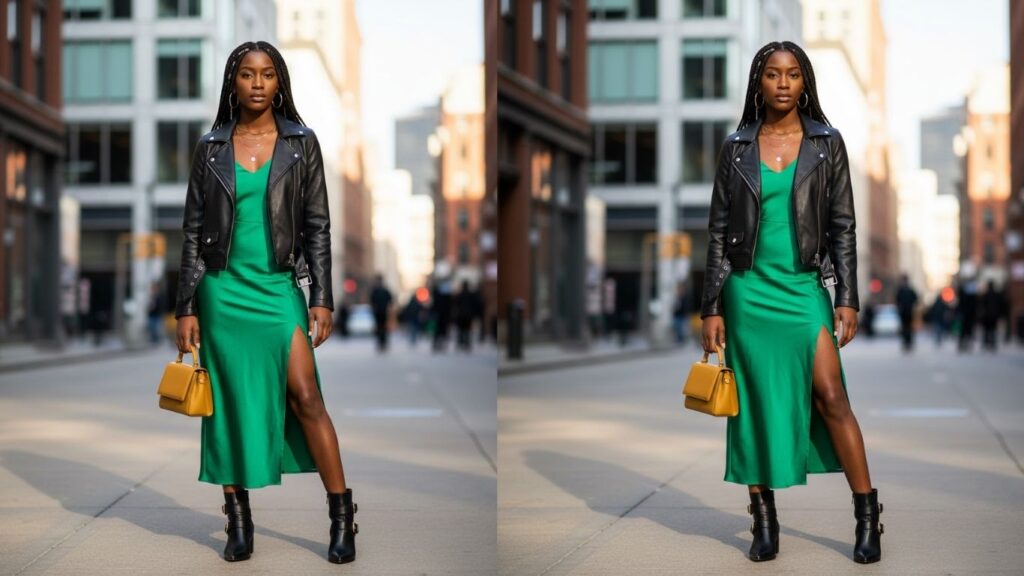 15 Leather Jacket Outfit Ideas for Black Women