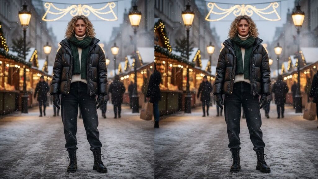 15 Leather Puffer Jacket Outfit