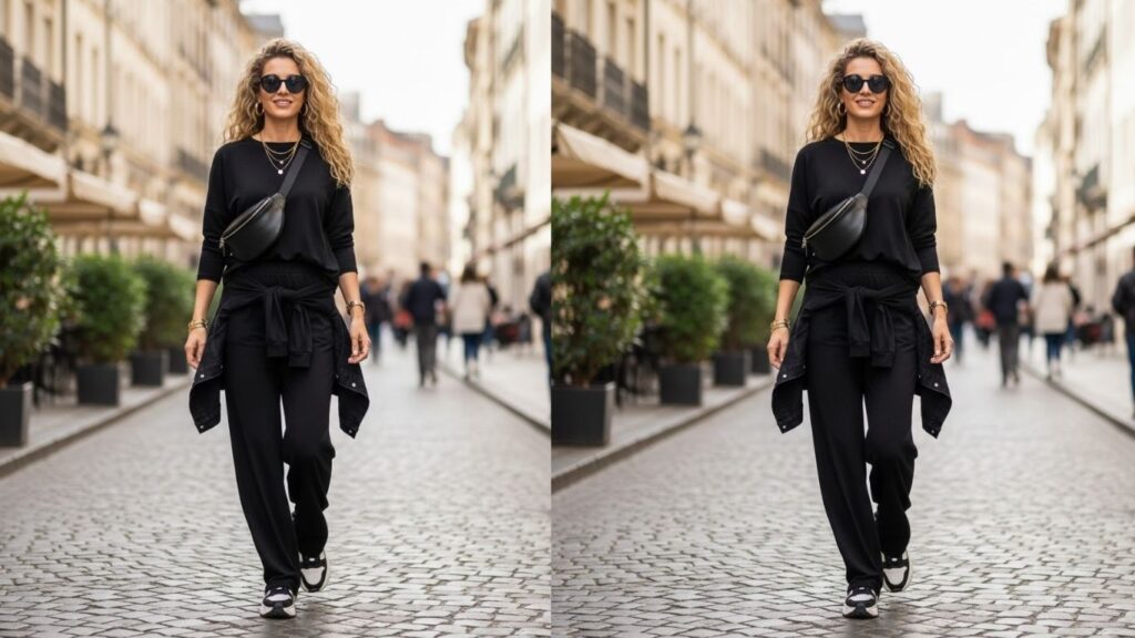15 Stylish Black Jersey Outfits