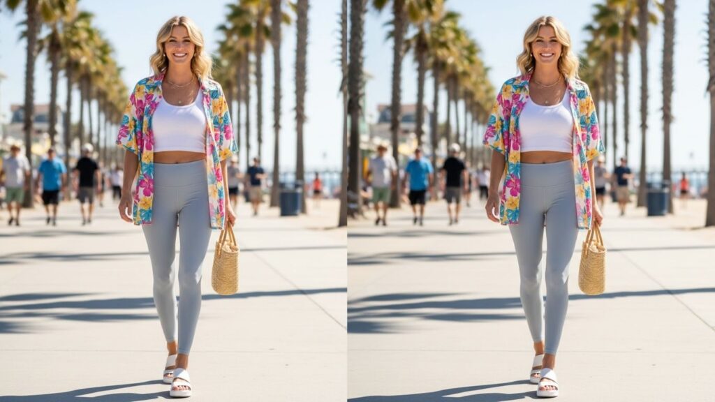 15 Summer Leggings Outfit