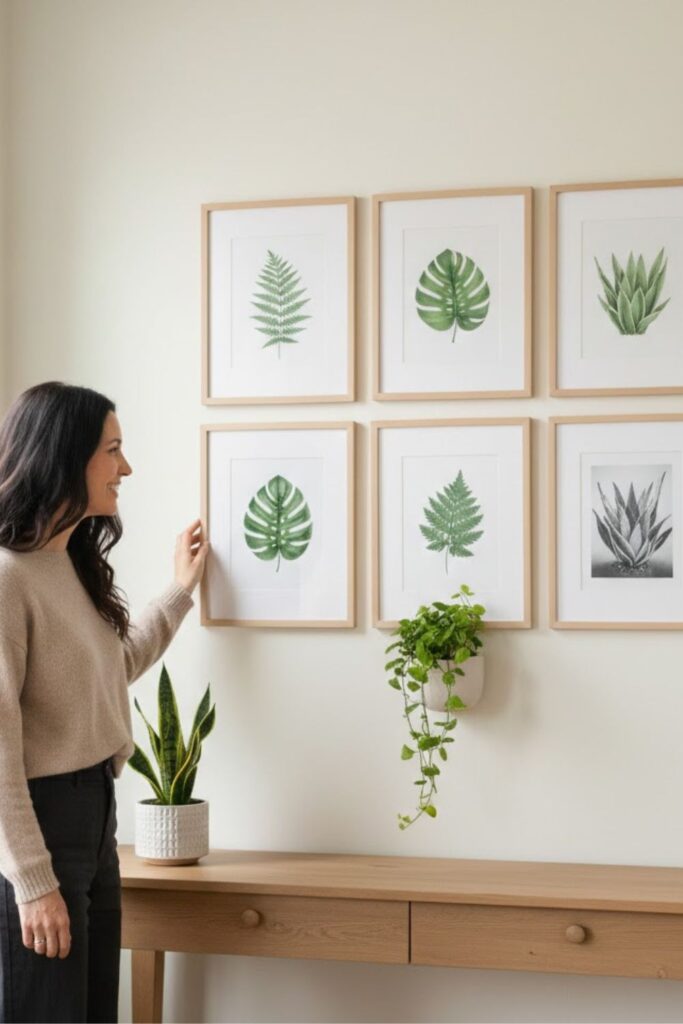 1. Create a Botanical Gallery Wall