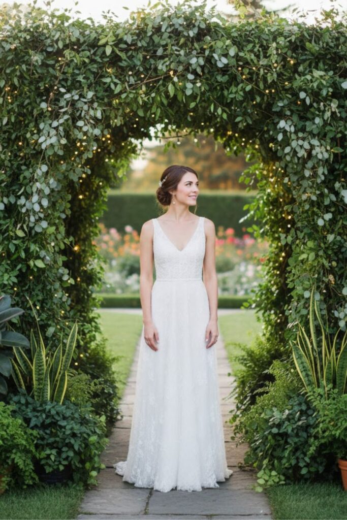 1. Create a Greenery Wedding Arch