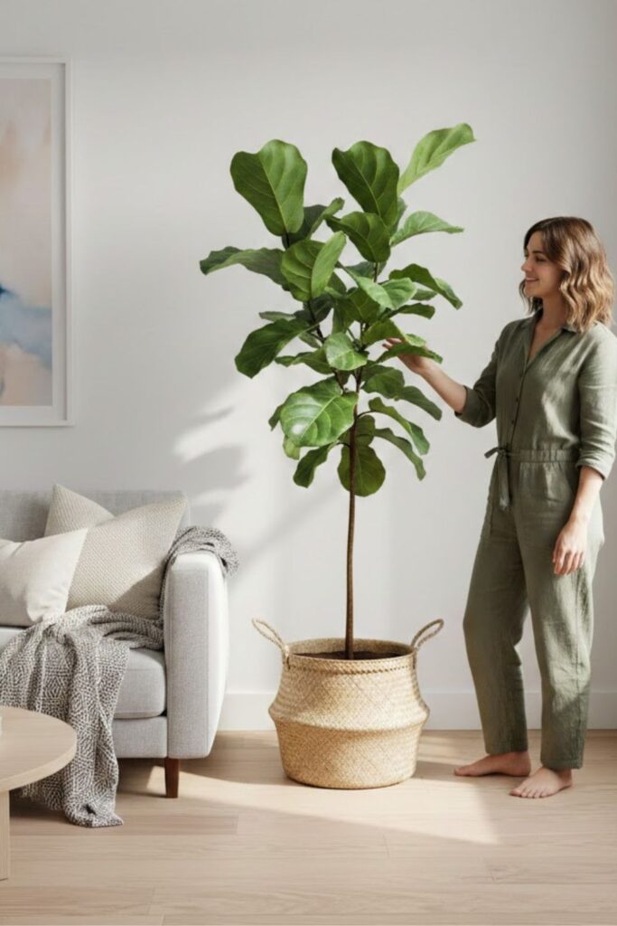 1. Large Statement Plant in the Corner