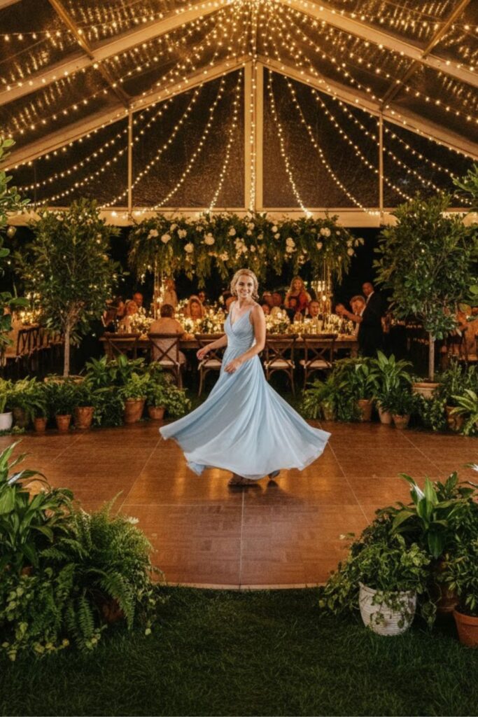 10. Create a Green Dance Floor Border