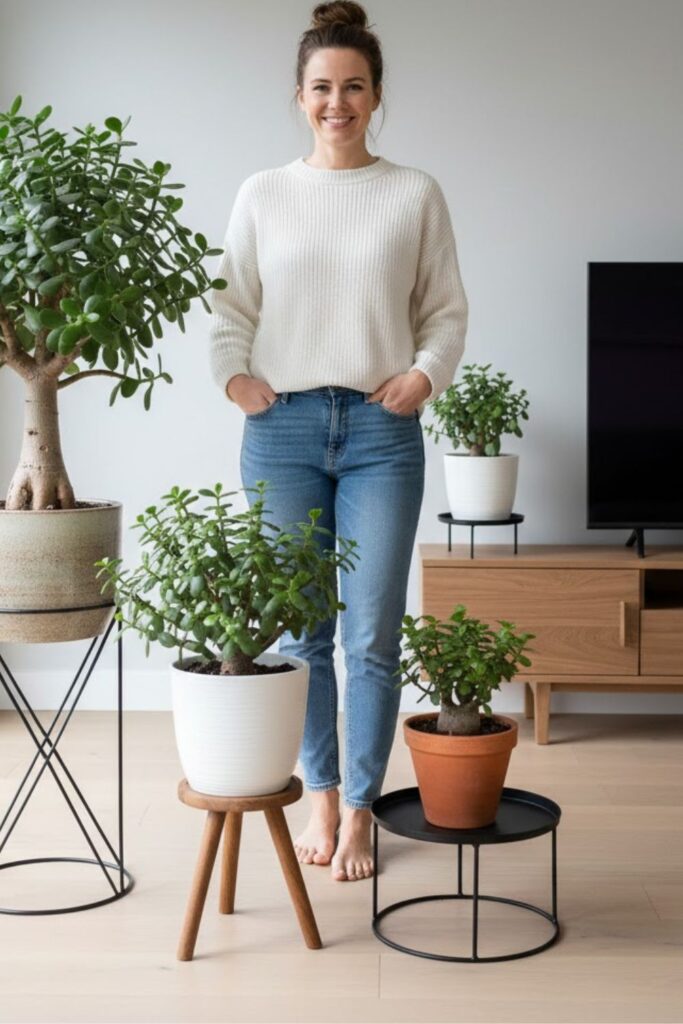 10. Use Decorative Plant Stands