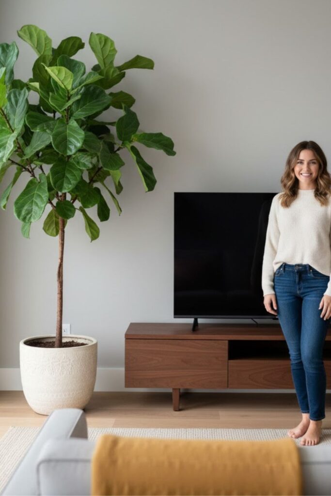 11. Add a Large Statement Plant Nearby
