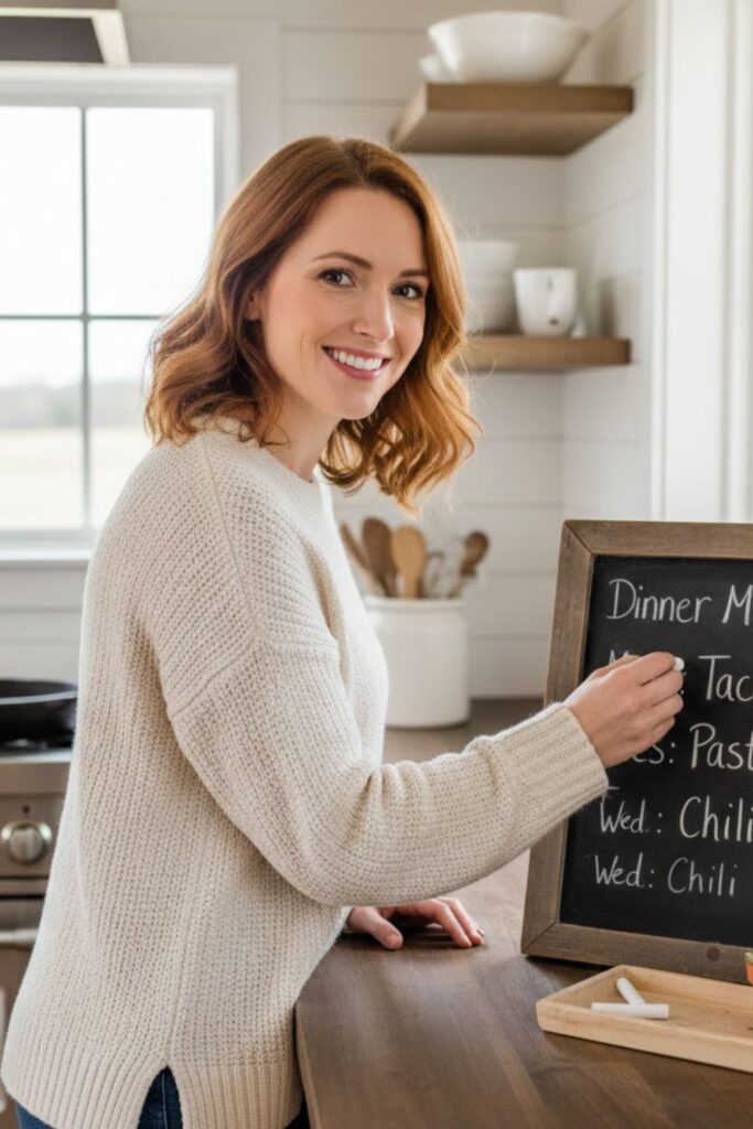 11. Chalkboard for Messages or Menus
