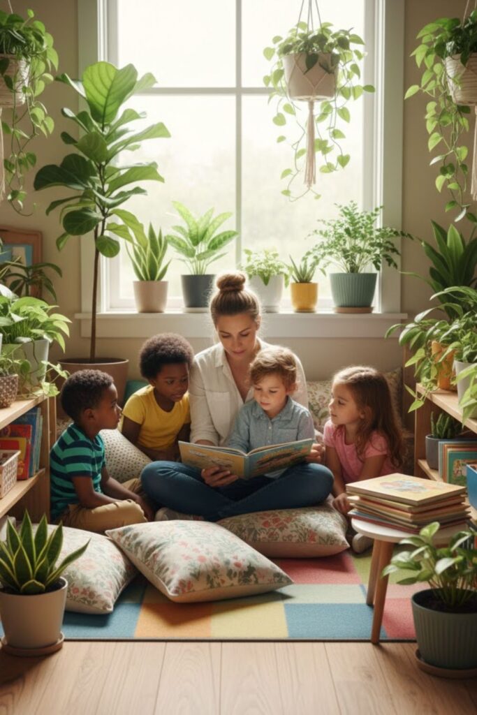 11. Plant and Book Nook