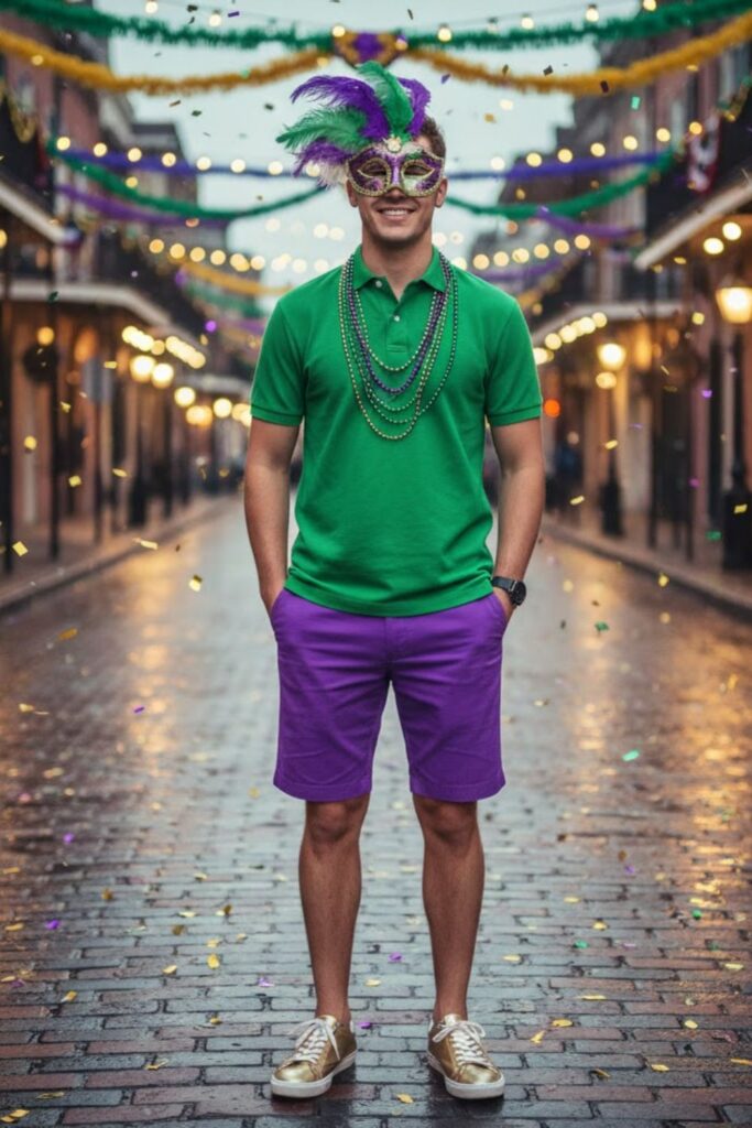 12. Casual Polo with Beads