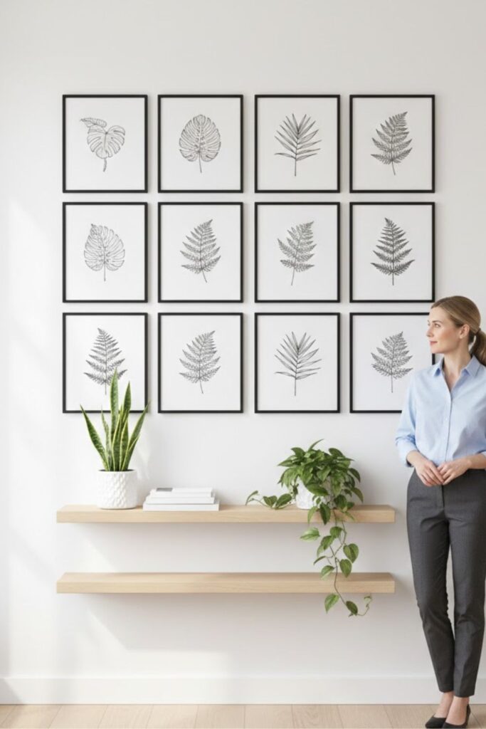 12. Create a Grid Layout with Consistent Frames