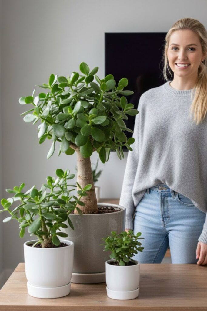 12. Create a Jade Plant Cluster