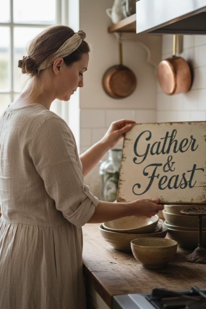 12. Vintage Signs with Subtle Messaging