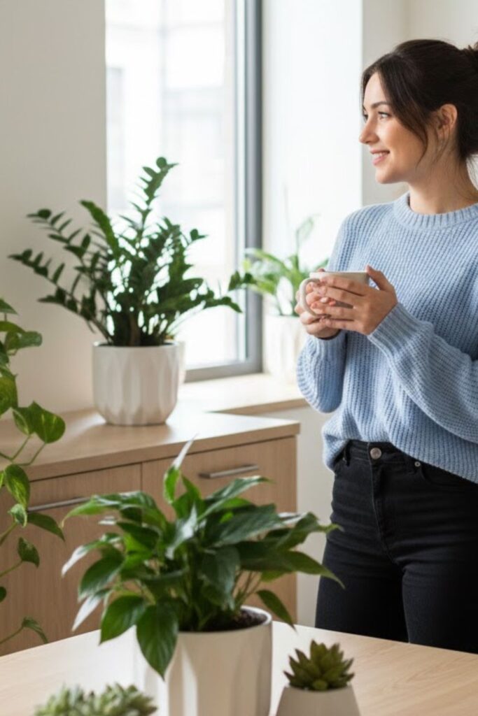 13. Break Room Plant Corner
