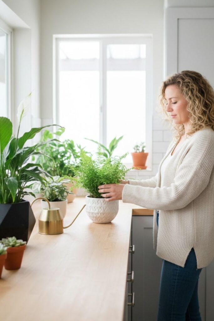 13. Indoor Plants for Freshness