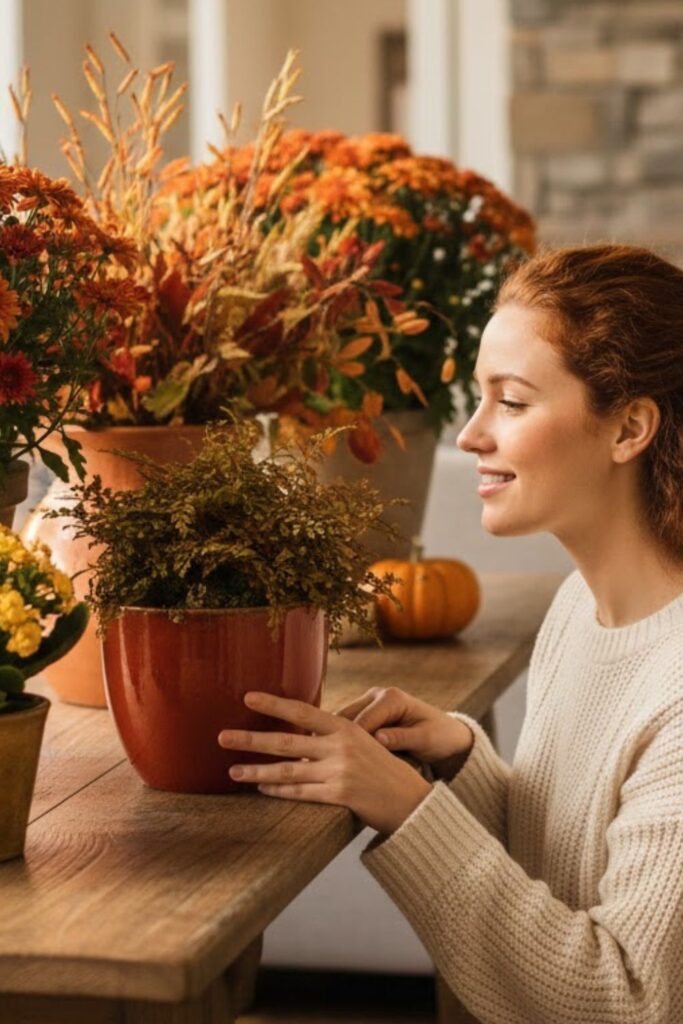 13. Seasonal Plant Table Decor Refresh