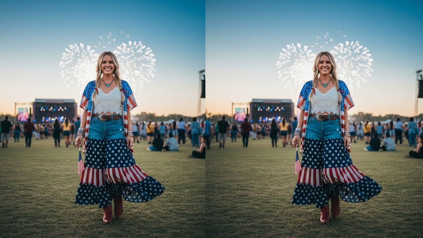 15 4th of July Country Concert Outfit Ideas That Stand Out