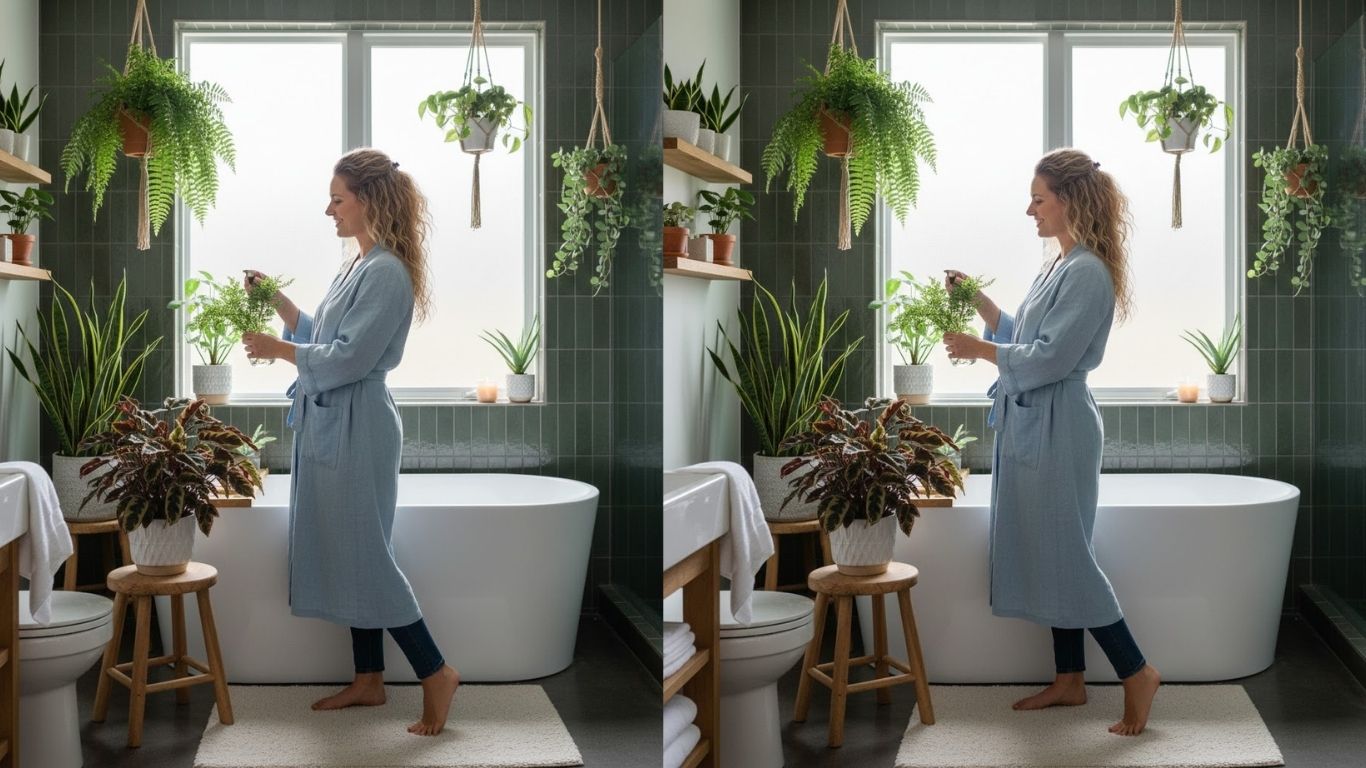 15 Bathroom Plant Decor Ideas to Transform Every Washroom Space
