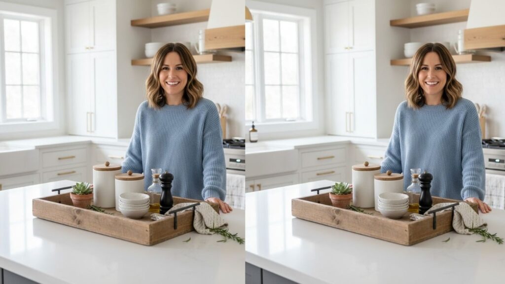 15 Beautiful Kitchen Counter Tray Decor Ideas