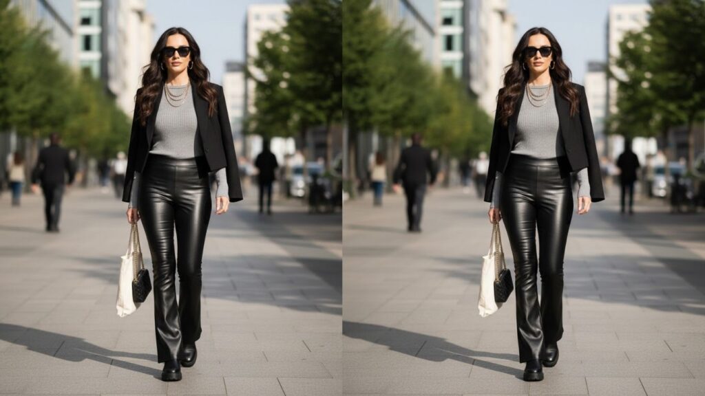 15 Flare Leggings Outfit Ideas