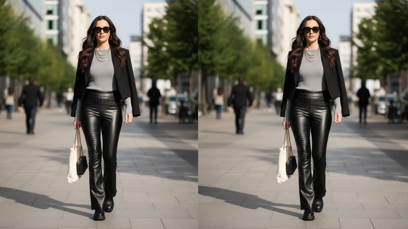 15 Flare Leggings Outfit Ideas to Elevate Your Everyday Style