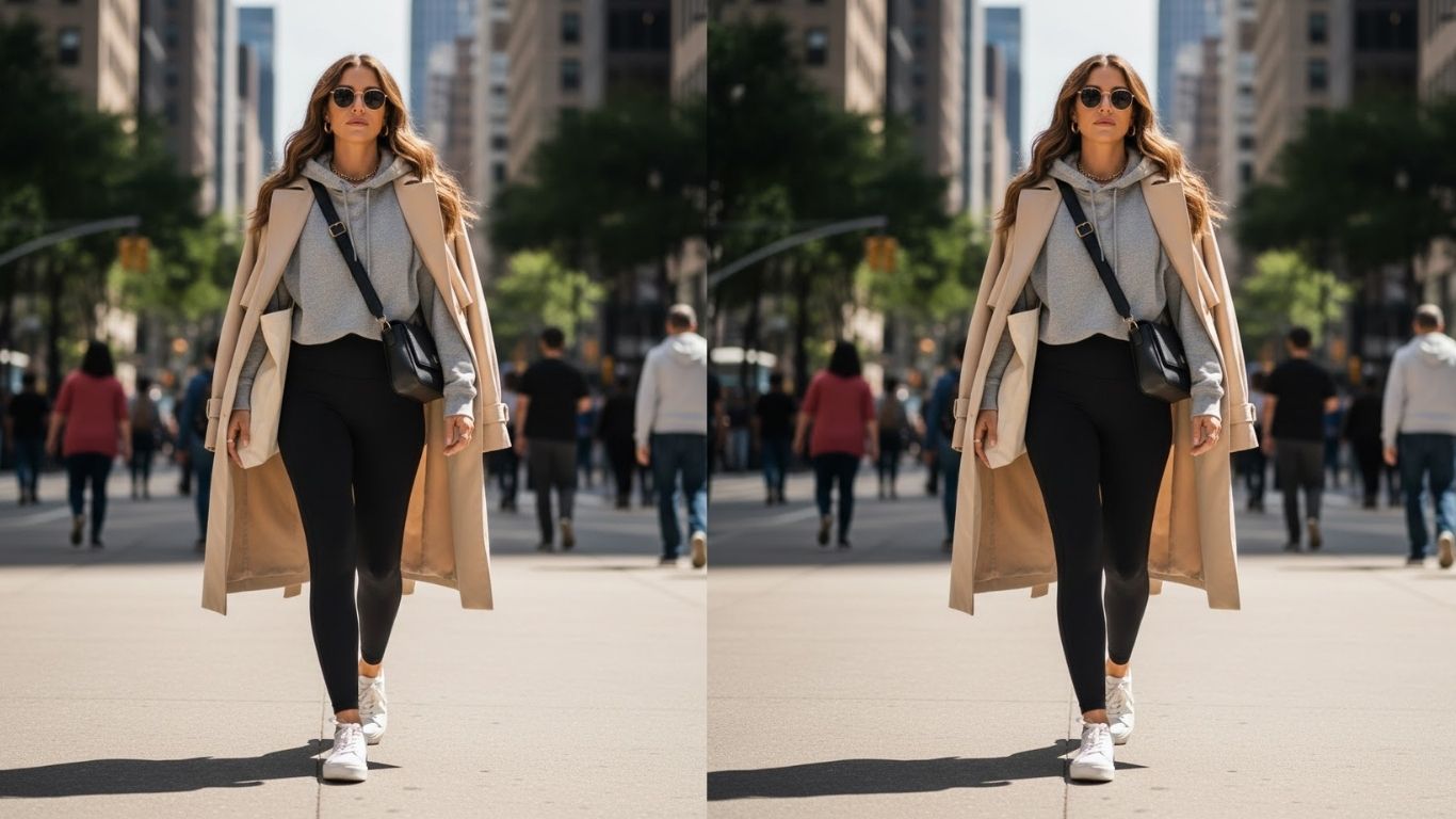 15 Hoodie and Leggings Outfit Ideas for Stylish Everyday Comfort