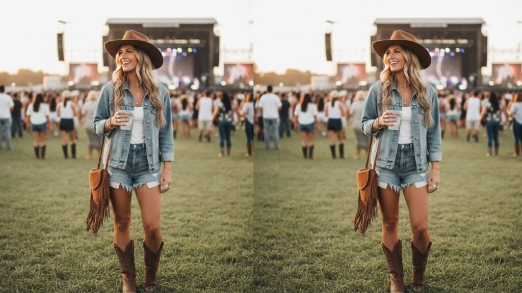 15 Jean Jacket Country Concert Outfit Ideas