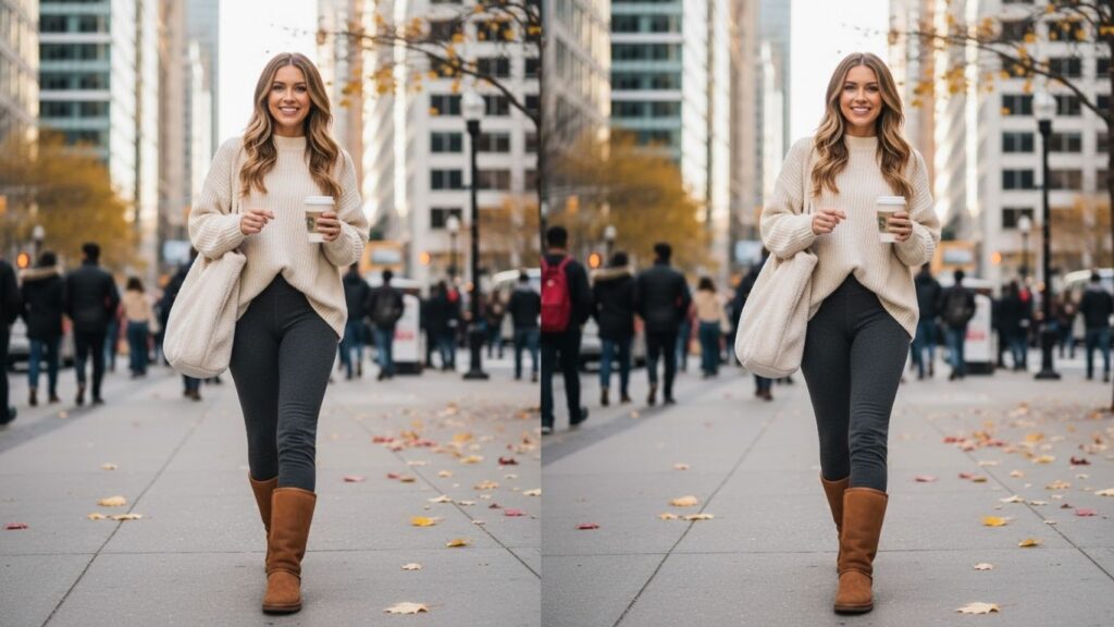 15 Leggings and Uggs Outfit Ideas